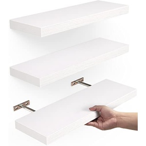 BAYKA Floating Shelves, Wal