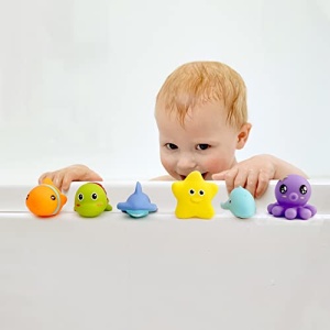 Mold Free Infant Bath Toys 