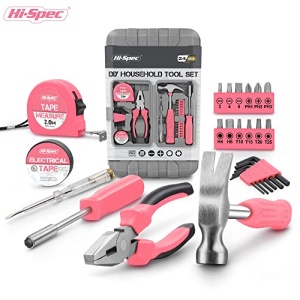 Hi-Spec 24pc Pink Household